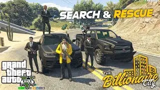 Pag-RESCUE sa aking NILILIGAWAN sa GTA 5!! (Search & Rescue) | Billionaire City RP