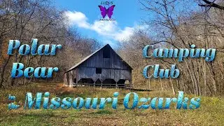 Missouri Ozarks camp and trail ride.  Polar Bear Camping Club