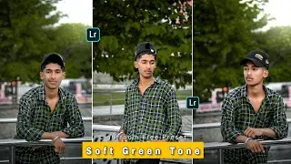 Soft Green Tone Preset | Lightroom Mobile Free DNG Preset | Soft Green Tone Lightroom Presets