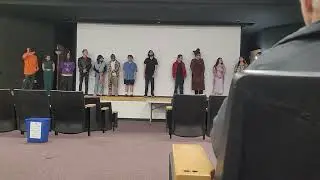 introduction of the cast of Joyans play