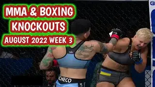 MMA & Boxing Knockouts | August 2022 Week 3