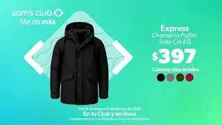 Sin frio y con estilo, Sam&acute;s Club me da m&aacute;s con prendas a precios incre&iacute;bles
