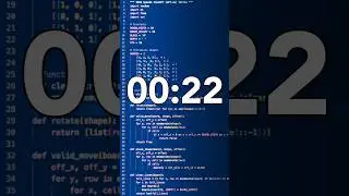 coding TETRIS with chatgpt till the code is broken 