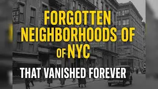 Forgotten Neighborhoods of NYC: Little Syria and Radio Row That Vanished Forever