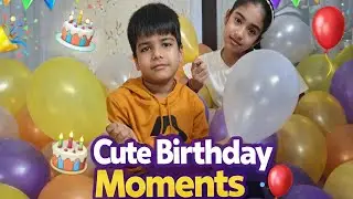 Shivay Birthday Celebration 🎂🎈 | Balloons Party at Home | Cute Moments | Family Vlog