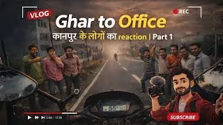 New Year 2026 Moto Vlog 🏍️ | Amazing Kanpur Public Reactions | 1 Jan Ride