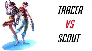 TRACER VS SCOUT Rap Battle