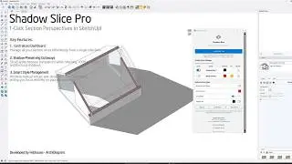 Shadow Slice: 1-Click Section Perspectives in SketchUp!