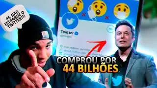 ELON MUSK METEU O LOUCO COMPROU 100% DO TWITTER POR 44 BILH&Otilde;ES DE DOLARES. O TWITTER TERA MUDAN&Ccedil;AS??