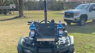 Worlds first Honda rancher 420 with a nitrous!!