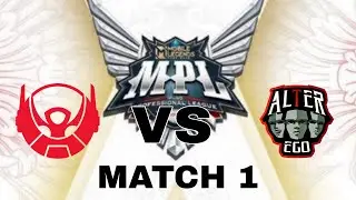 BIGETRON ALPHA ( BTR ) VS ALTER EGO ESPORT ( AE ) MATCH 1 WEEK 1 DAY 3