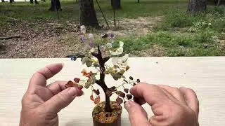Chakra Crystal Tree For Positive Energy, Birthday Gifts For Women, House Warming Gifts New Home, Cha