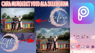 Cara Edit Menambahkan Awan Di Foto Ala Selebgram | PicsArt Tutorial