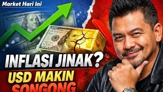 Inflasi AS Dibilang Jinak, USD Makin Songong &mdash; Emas ATH Cuma Buat Dipamerin?