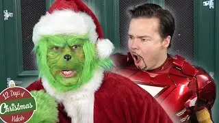 The GRINCH vs AVENGERS!!! Hilarious Christmas parody - TheSeanWardShow