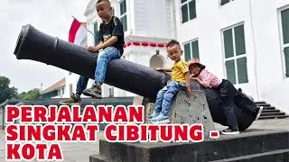 Naik KRL Pertama Kali ke Jakarta Kota #indonesia 