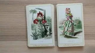 Victorian Flower Oracle (Baba Studio) - 4k Flip Through
