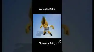 Goleo VI y Pille #mundial #qatar