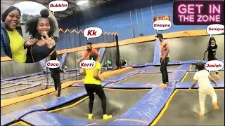 FIRST TIME OUT WITH THE KIDS SINCE QUARANTINE || SKY ZONE
