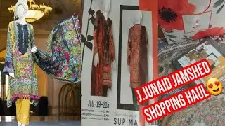 J.Junaid Jamshed Shopping Haul 2019|| J.Junaid Jamshed Collection2019