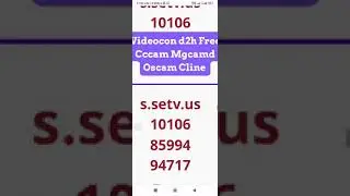 Videocon d2h Free Cccam Mgcamd Oscam Cline