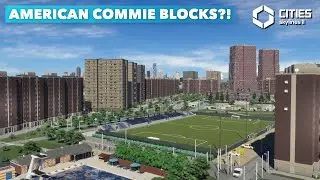 How will it End Up When American Architecture meets Soviet City Planning in Cities Skylines 2