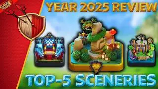 *Year 2025* Top 5 Sceneries Ranking | Best 5 Sceneries of 2025 | Clash of Clans | Clashflict
