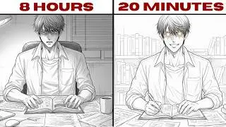How to study so fast and learn that feels like cheating.