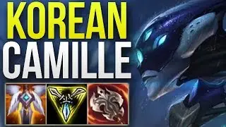 KOREAN CAMILLE PENTAKILL CARRY GAMEPLAY | KOREAN CHALLENGER CAMILLE TOP GAMEPLAY | Patch 8.23 S8