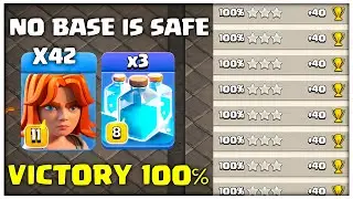 Nobody Expected This! Valkyrie Clone Wrecks TH17 Bases | Clash of Clans