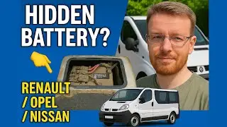Расположение аккумулятора + прикуривание / замена — Renault Trafic, Opel Vivaro, Nissan Primastar