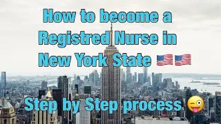 How to become a Registered Nurse in New York State (NYSED) 🇺🇸 by Examination (as of Jan 2022) 👍