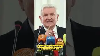 Todorić želi biti premijer: Bit ćete odu&scaron;evljeni! #shorts