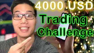 My 4000 USD Day Trading Challenge I Full Scalping Trading Strategy I Live Trading Tesla Stock