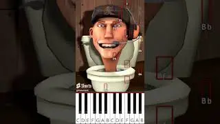 Wananana pancakes fat boi bonk yes (@mediexcalibur2012shorts) - Octave Piano Tutorial
