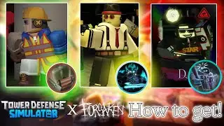 How to get EVERY TDS COLLAB SURVIVOR'S skin on Forsaken!