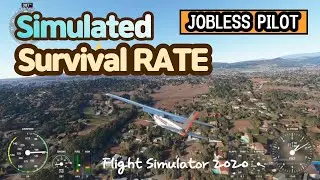 Survival rate of emergency landing? (feat. Cessna 152 flight sim 2020) 세스나 비상착륙 생존확률