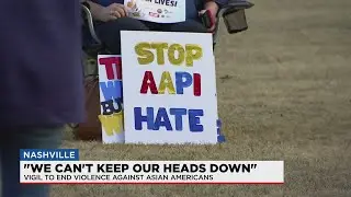 Vigil to stop Asian hate