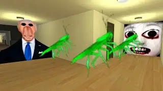 HI I'M JOE BIDEN AHENO AND COCKROSCH CHASED ME IN HOTEL MAPS#Gmod #Nextbot #Meme