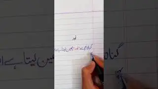 Islamic Poetry Official | Heart Touching words | Beautiful Urdu Calligraphy Art #islamicpoetry