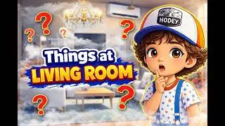 Living Room Things Explained 🛋️📺 | Kids Learning with Reyansh | Made with @canva