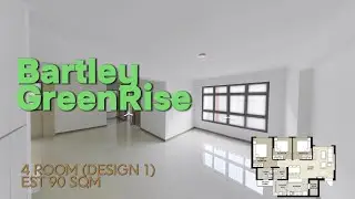 Bartley GreenRise - 4 Room, Est 90 SQM (Design 1) -  Virtual Tour