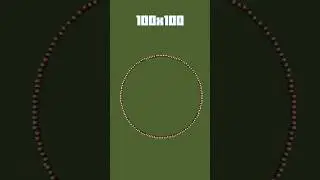 MASSIVE Circle in Minecraft #shorts