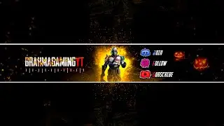 How to Make Gaming Channel Banner in Android 2020 | Gaming Banner for YouTube  Channel 🔥🔥