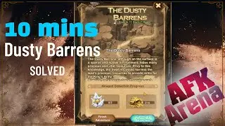 The Dusty Barrens Gameplay | Solved in 10 minutes