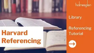 Holmesglen Harvard referencing video