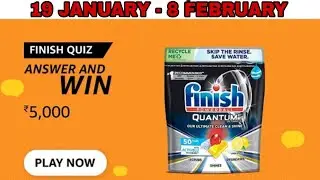 Amazon Finish Quiz Answers Today l Win 5000 Amazon Pay Balance l 19 January 2022