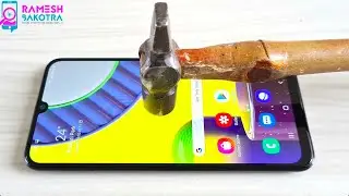 Samsung Galaxy M31 Screen Scratch Test Gorilla Glass 3