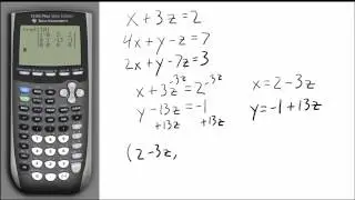 Systems of Equations with Infinite and No Solutions