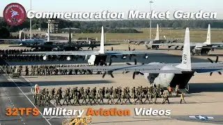 [4K] First wave Paratroopers Operation MARKET GARDEN Eindoven airport (EHEH)